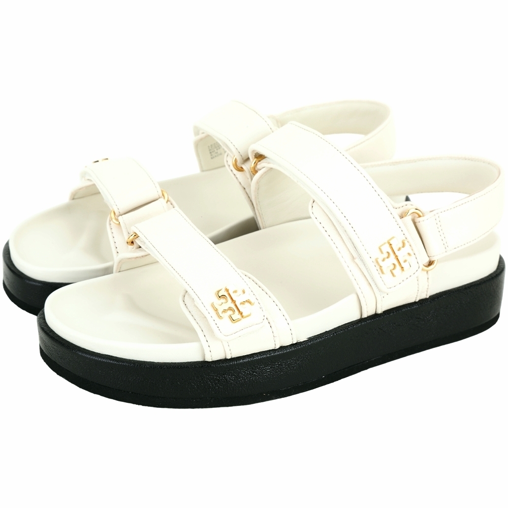 TORY BURCH Kira 專櫃$12900起 雙帶涼鞋-3款可選 (皮革-米白)