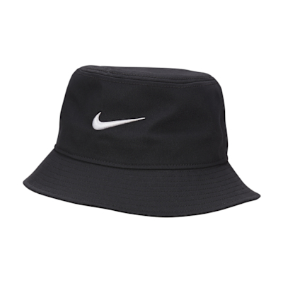 Nike U NK APEX BUCKET SQ SWSH L 黑色 刺繡 勾勾 LOGO 遮陽帽 漁夫帽 FB5382-010