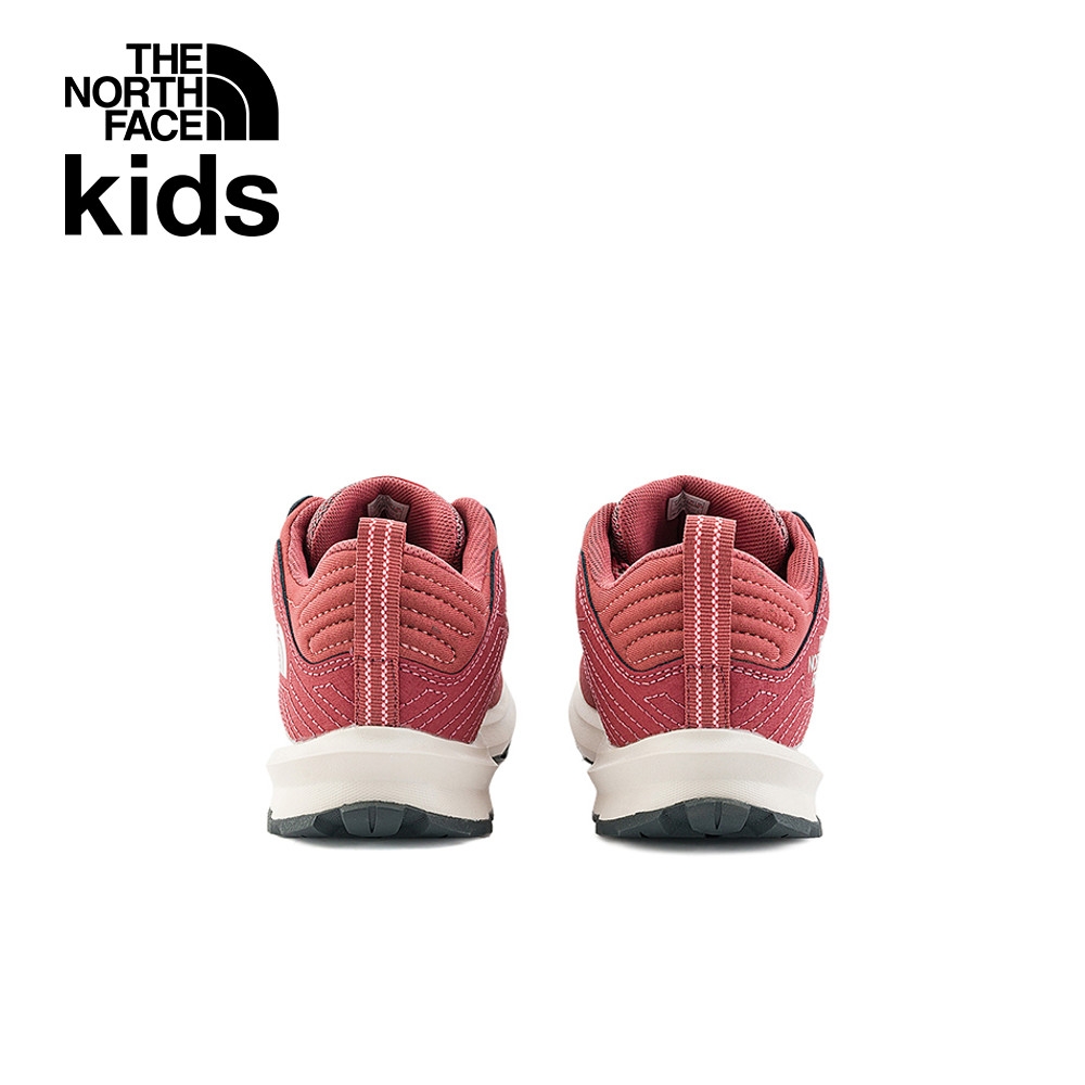 The North Face 官方旗艦北面兒童紅色防水透氣舒適耐穿登山鞋｜5LXG7I0