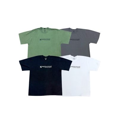 Neighborhood Nh Tee SS - 3 黑/灰/軍綠/白 短Tee 252PCNH-ST03