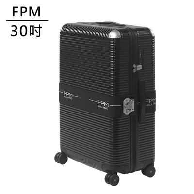 FPM MILANO BANK ZIP DELUXE 30吋行李箱 日蝕黑 (平輸品)