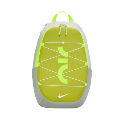 Nike 後背包 Air Backpack 綠 書包 筆電包 水瓶側袋 加厚肩帶  DV6246-020