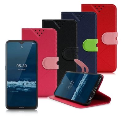NISDA for NOKIA 5.3 風格磨砂支架皮套