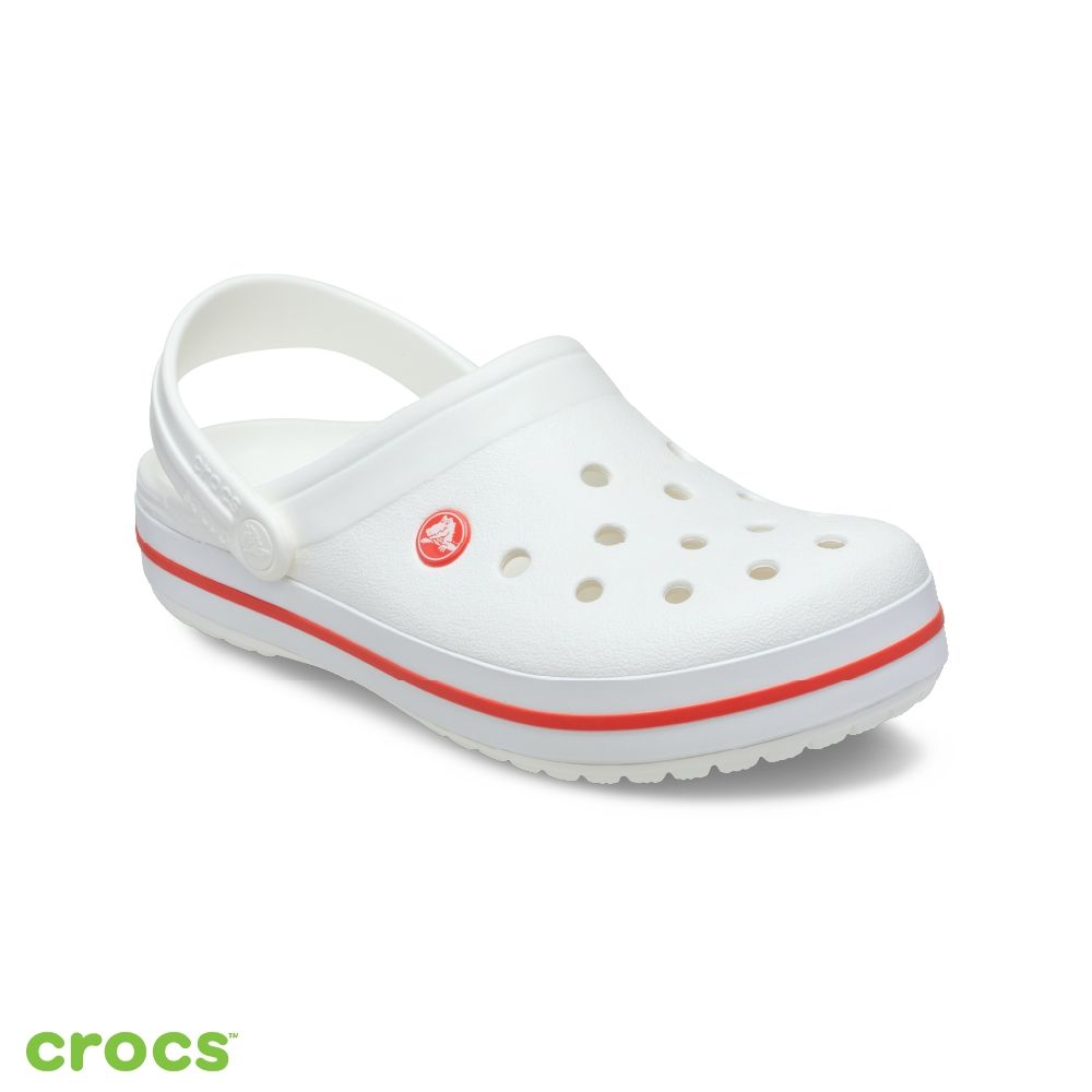 Crocs卡駱馳 (中性鞋) 卡駱班克駱格-白色/海星橙色11016-1WF