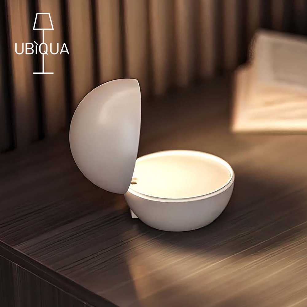 義大利UBIQUA Good Night 舒眠時刻USB充電式小夜燈-多色可選