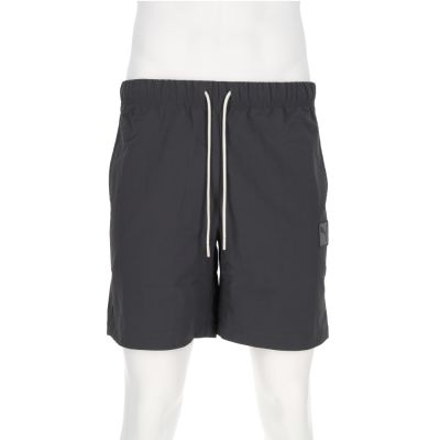 Puma 流行系列 Prm Ess Badge 男款 黑色 亞規 8吋 抽繩 短風褲 運動 休閒 短褲 3487144