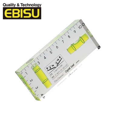 【Ebisu Diamond】Mini系列 - 水晶水平尺L(ED-10CLS)