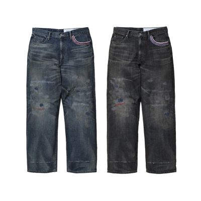 Neighborhood Savage Denim Dp 牛仔褲 黑/藍 261XBNH-PTM07