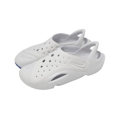 Nike 涼鞋 Aqua Swoosh GS 大童 女鞋 白 快乾 透氣 FV6363-003