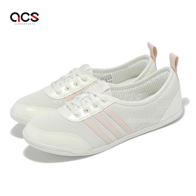 adidas 休閒鞋 Diona Ballet 女鞋 粉 米白 珠光 芭蕾舞 愛迪達 JR7317