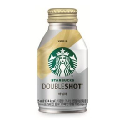 【STARBUCKS】星巴克特濃咖啡拿鐵-香草風味x24罐/箱(275ml/罐)