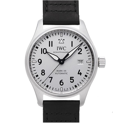 IWC 萬國錶 ( IW328207)馬克二十飛行員皮帶款x白麵黑皮帶x40mm