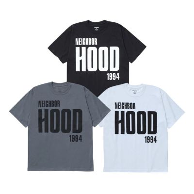 Neighborhood Nh Tee Ss-11 白 / 黑 / 灰 大Logo 短Tee 251PCNH-ST11