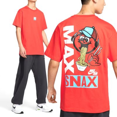 Nike As U Nsw Tee M90 Oc Sole Food 短袖 男款 女款 橘紅色 HJ0769-696