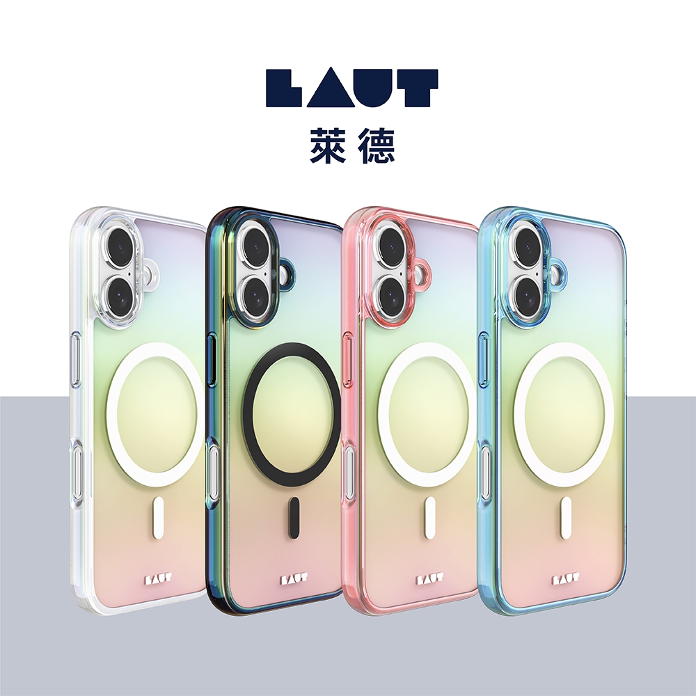 LAUT 萊德 iPhone 16 Plus 磁吸炫彩保護殼