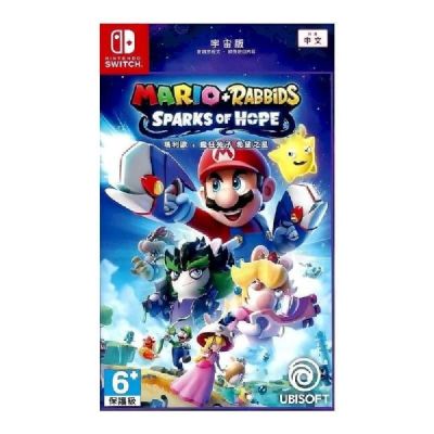 Nintendo任天堂 Switch NS 瑪利歐+瘋狂兔子 希望之星 宇宙版 台灣公司貨