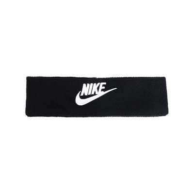 NIKE CLASSIC WIDE TERRY 頭帶-髮帶 N1008665010OS 黑白
