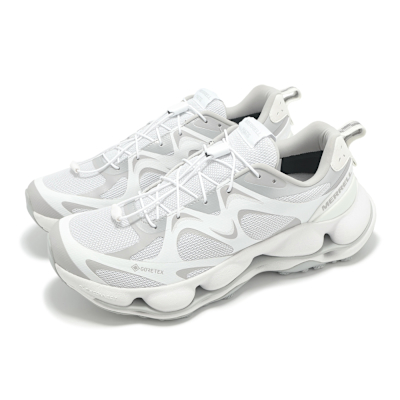 Merrell 戶外鞋 Speedarc Matis GTX 男鞋 白 防水 抽繩 緩衝 黃金大底 山系 ML038255