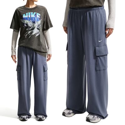 Nike As W Nsw Phnx Cargo Pants 長褲 女款 藍色 寬鬆 工裝口袋 IW1199-491