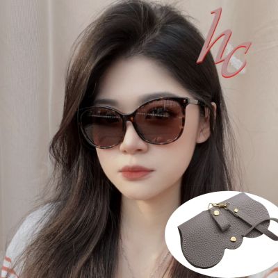 COACH 亞洲版 時尚典雅設計太陽眼鏡 HC8271U 512073 深玳瑁框深茶鏡片 公司貨(加贈掛式眼鏡袋)