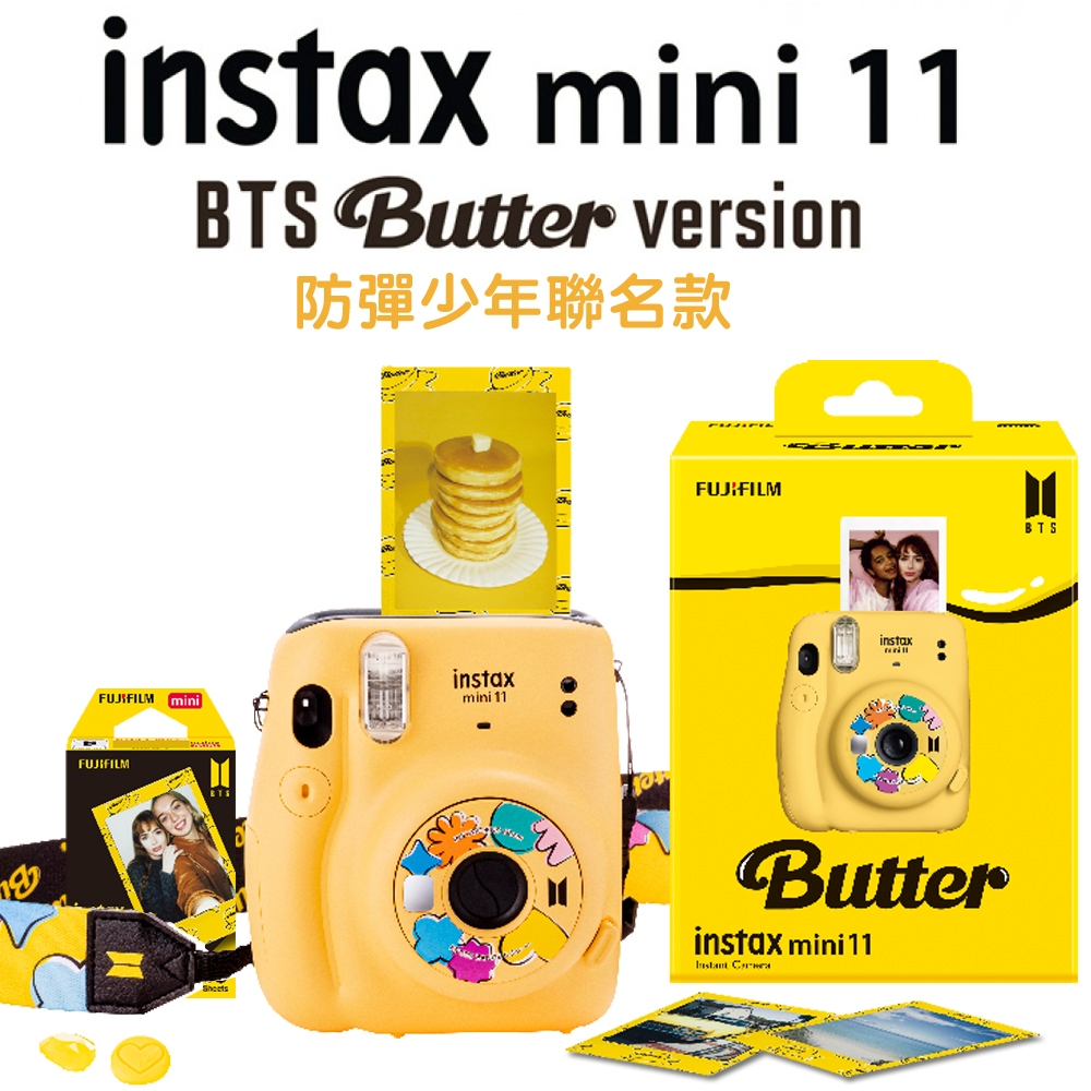 FUJI FUJIFILM instax mini 11 BTS Butter 防彈少年聯名款+Butter底片