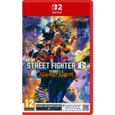 NS2 快打旋風 6 Years 1-2 Fighters Edition Street Fighter 6 中英日文歐版 (鑰匙卡)