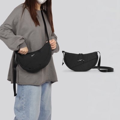 Nike 斜背包 Aura Crescent 黑 可調背帶 肩背包 側背包 隨行包 小包 包包 HQ4370-010