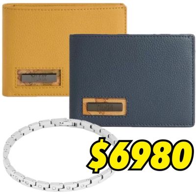 Alviero Martini 義大利地圖包 小牛皮13卡零錢袋短夾-2色任選 + Brosway不鏽鋼水鑽手鍊 七夕禮物 情人節