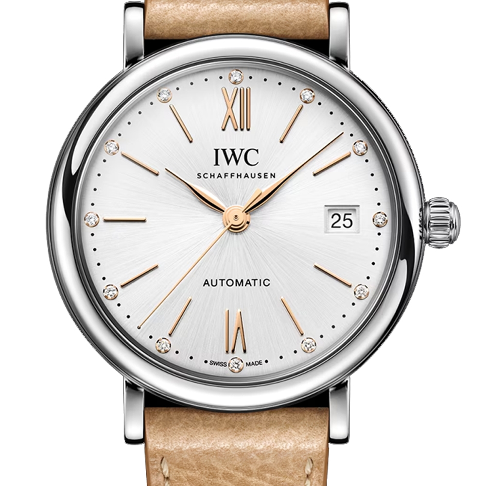 IWC 萬國白面金針IW458601 柏濤菲諾系列37MM | IWC 萬國表| Yahoo購物中心