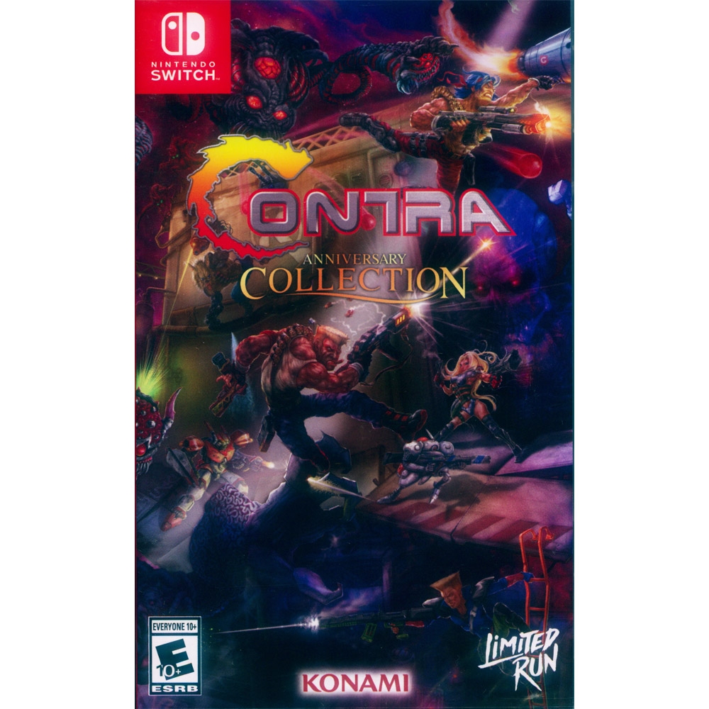 魂斗羅週年慶合輯Contra Anniversary Collection - NS Switch 英日文美
