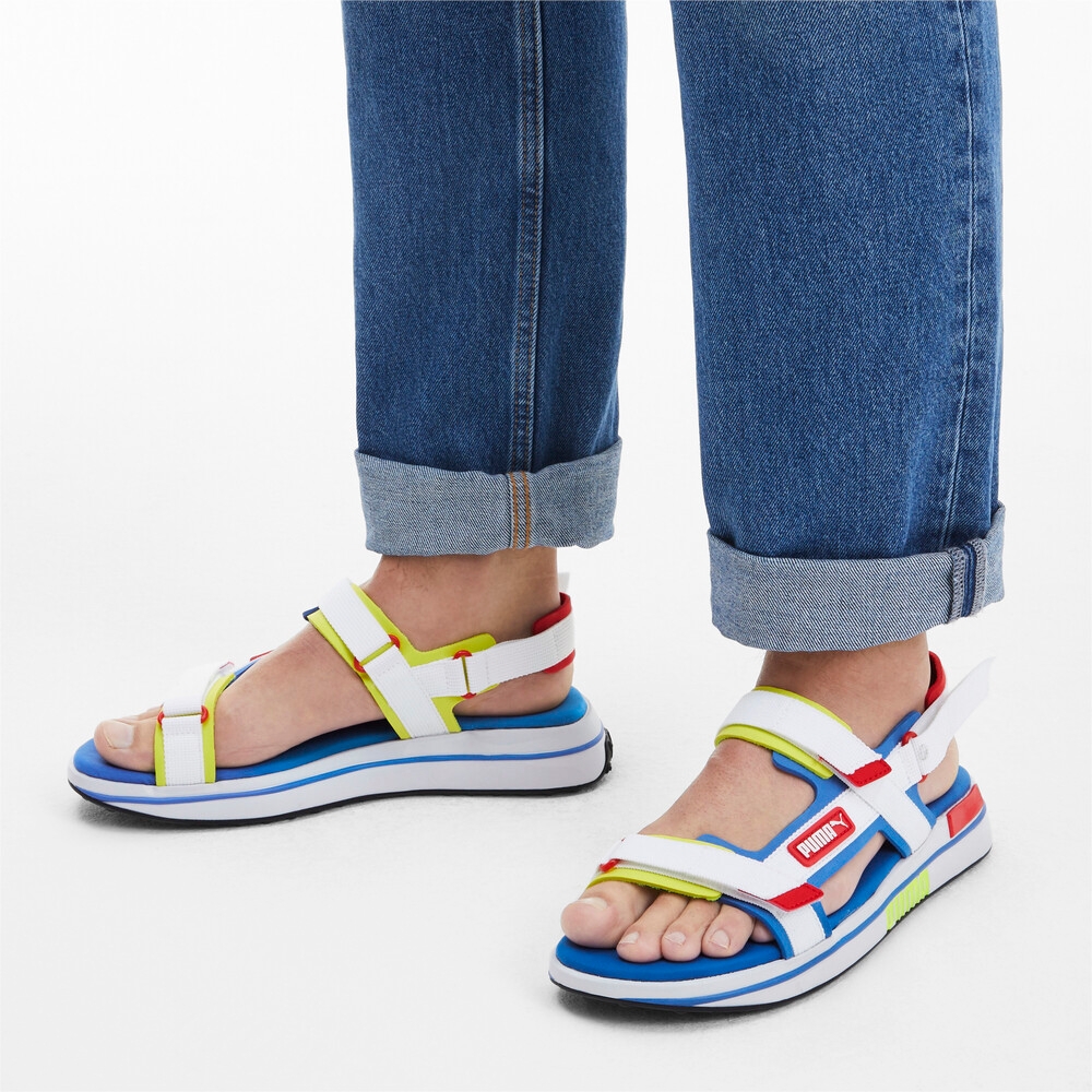 PUMA官方旗艦】Future Rider Sandal Game On 拖鞋男女共同37196402