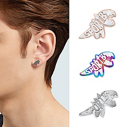 agnes b. Sport b.男女通用Dino恐龍標誌單支耳環(多款) | 飾品 agnes b. Sport b.男女通用Dino恐龍標誌單支耳環(多款) | 飾品