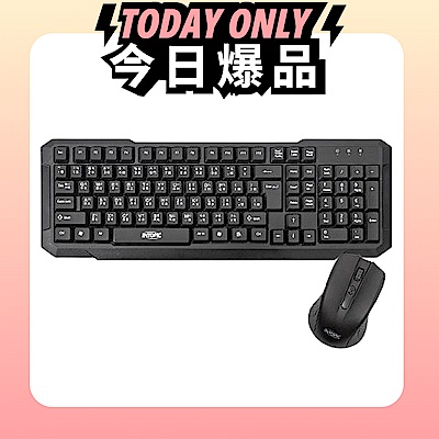 INTOPIC 廣鼎 2.4GHz無線鍵盤滑鼠組(KCW-959)
