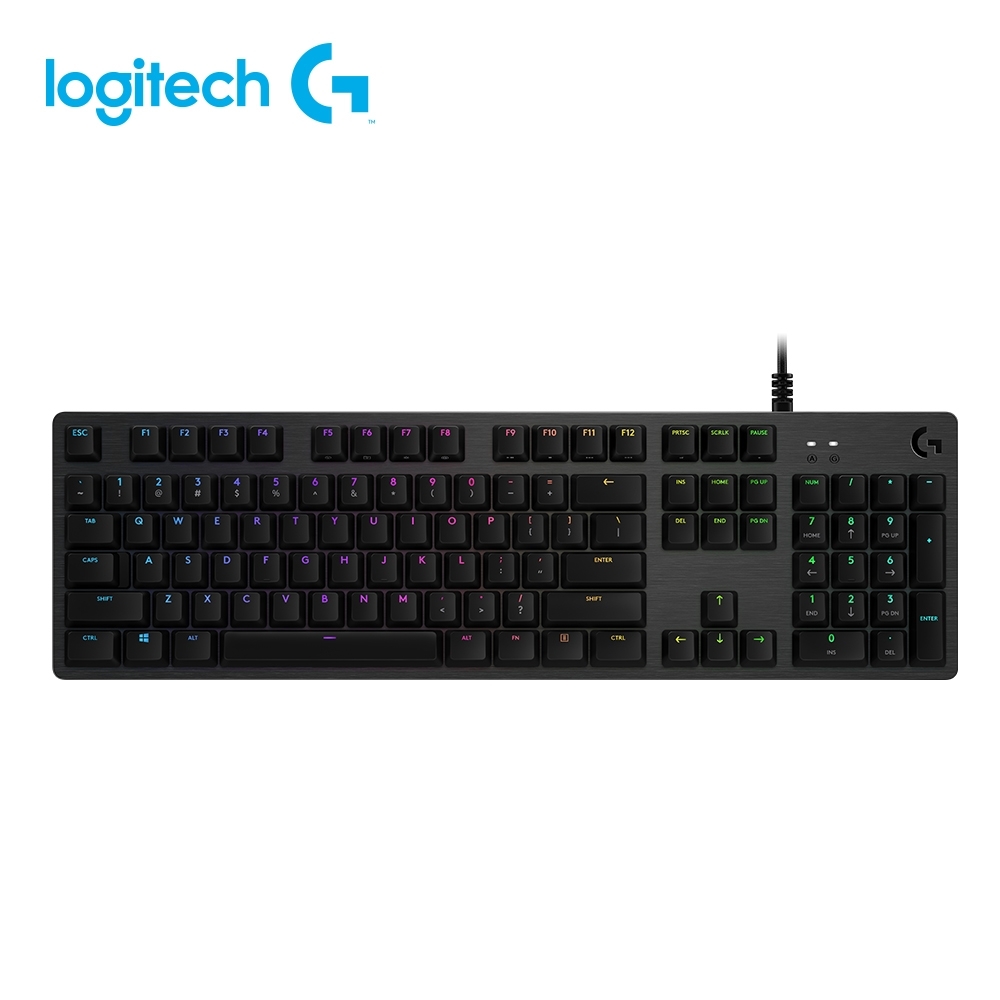 羅技logitech G G512機械式電競鍵盤(觸感軸/茶軸) | 電競/機械有線鍵盤