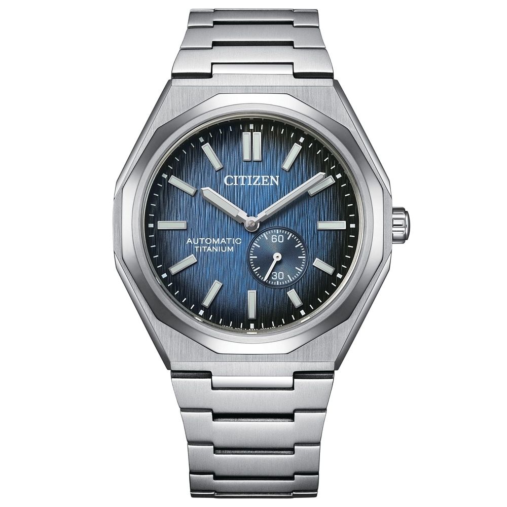 CITIZEN 星辰Zenshin 新鈦度 限量 復古小秒盤超級鈦機械錶 NK5020-58M