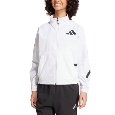 【Adidas 愛迪達】 W Z.N.E. WV TT 涼爽 防曬 運動外套 女 - JW1754