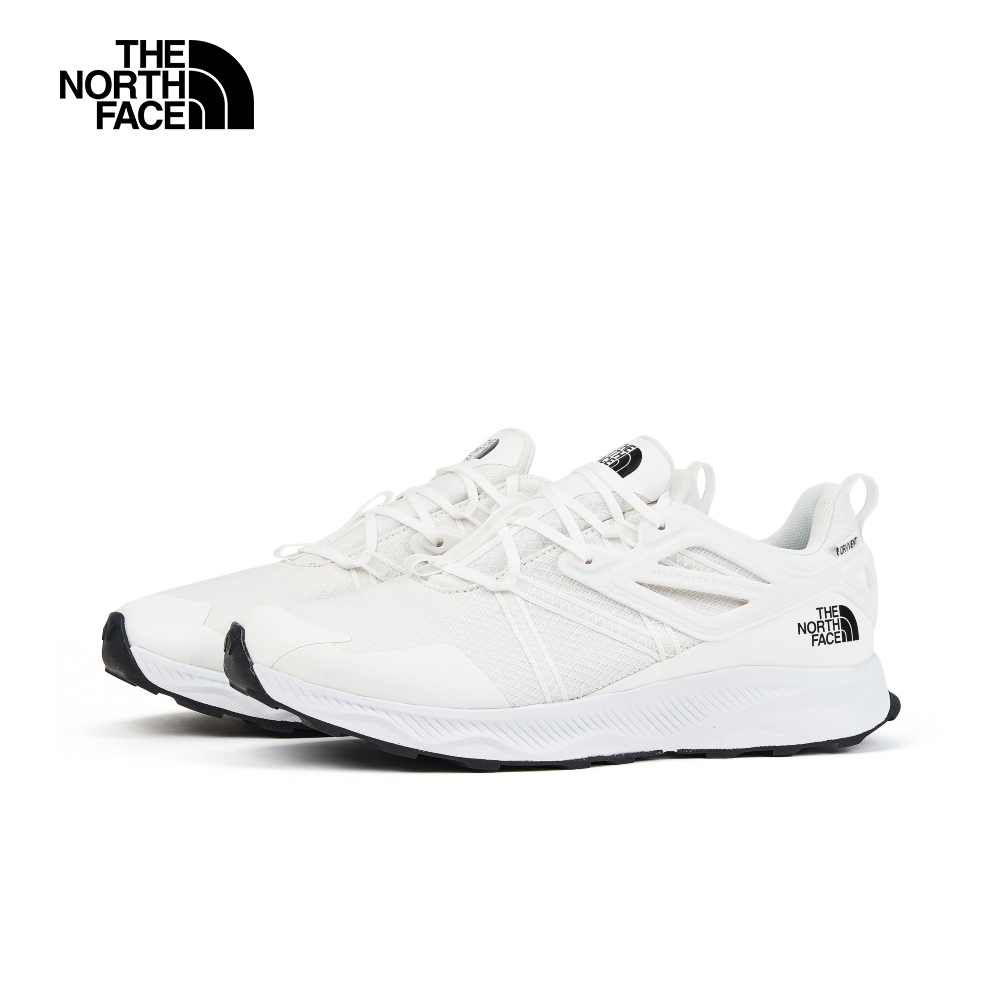 The North Face 官方旗艦】北面男款白色DryVent防水透氣抓地戶外休閒