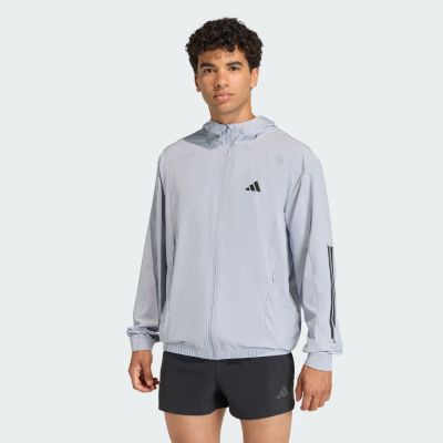 adidas 愛迪達 外套 男 運動風衣外套 TECHESS TRACK-T 淺銀 KQ7482 (S3306)