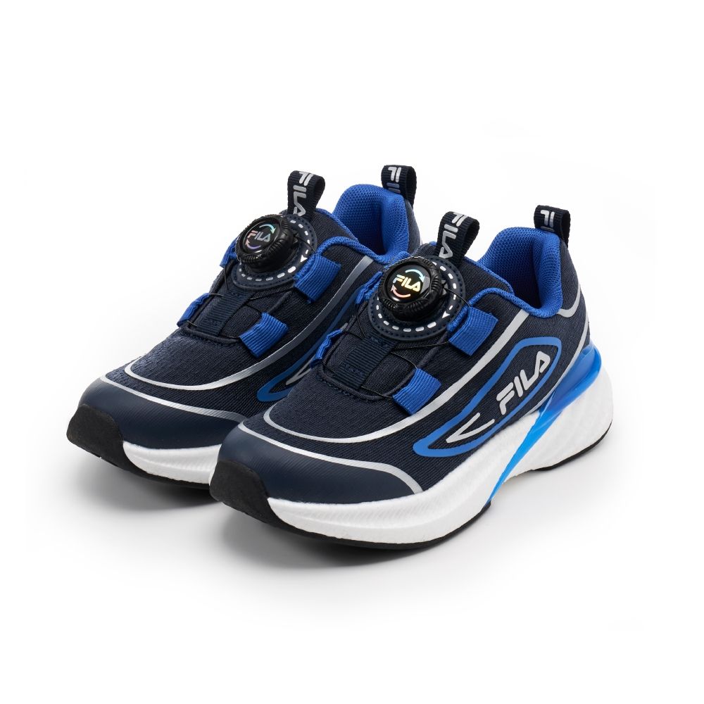 FILA KIDS 大童緩震慢跑運動鞋-藍 3-J810A-331