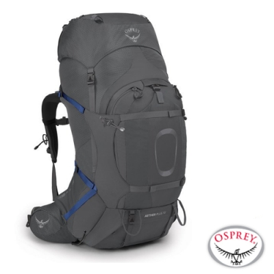 OSPREY 新款 Aether Plus 70L 輕量健行登山揹包 日蝕灰 R