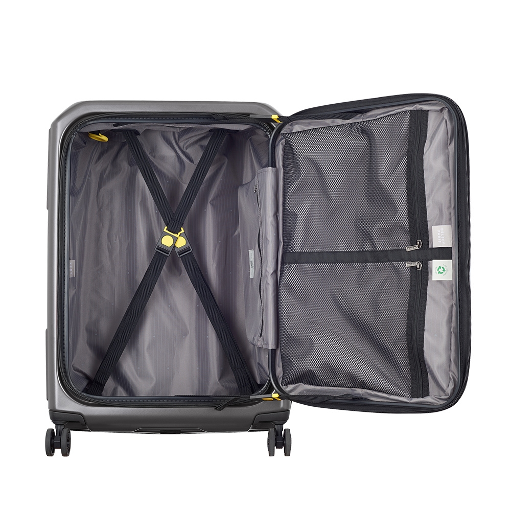 DELSEY】SECURITIME ZIP-24吋旅行箱-鐵灰色00217381401 | 拉鍊框