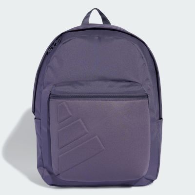 adidas 愛迪達 後背包 運動包 書包 旅行包 大容量 雙層 ESS EMBOSS BP 紫 JY1000
