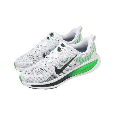 Nike 慢跑鞋 Vomero 18 GS 大童 女鞋 白 緩震 運動鞋 HQ2157-116