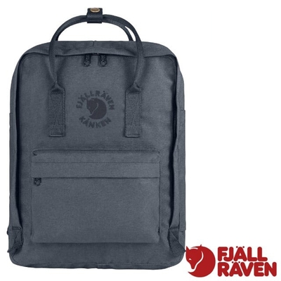 【Fjallraven 北極狐】Re Kånken 多功能環保輕量防潑水日用背包16L 23548-041 板巖