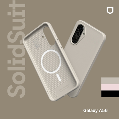 犀牛盾 Samsung Galaxy A56 SolidSuit MagSafe相容 經典防摔磁吸背蓋手機殼