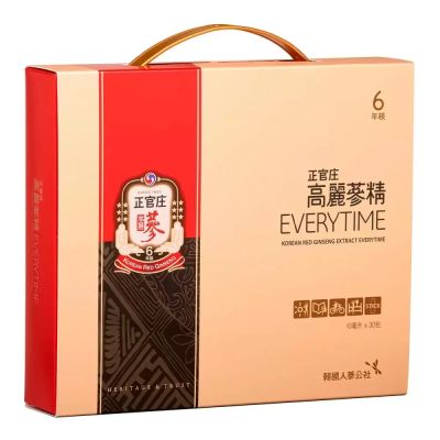 (即期品)【正官庄 】高麗蔘精EVERYTIME-10mlx30入/盒-提把禮盒版(效期至2026/06/06)