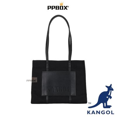 KANGOL 袋鼠 皮革背帶 托特包 【66551706】包包