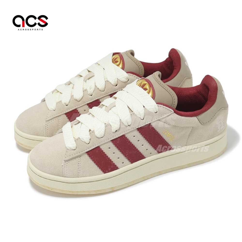 adidas 休閒鞋Campus 00S 男鞋女鞋紅金CNY 新年蛇年愛迪達JR0093