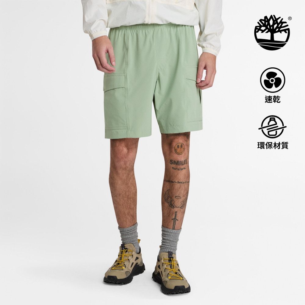 Timberland官方旗艦 精選Polo衫 襯衫 短褲 男女款(多款任選) (G.男款淺綠色)