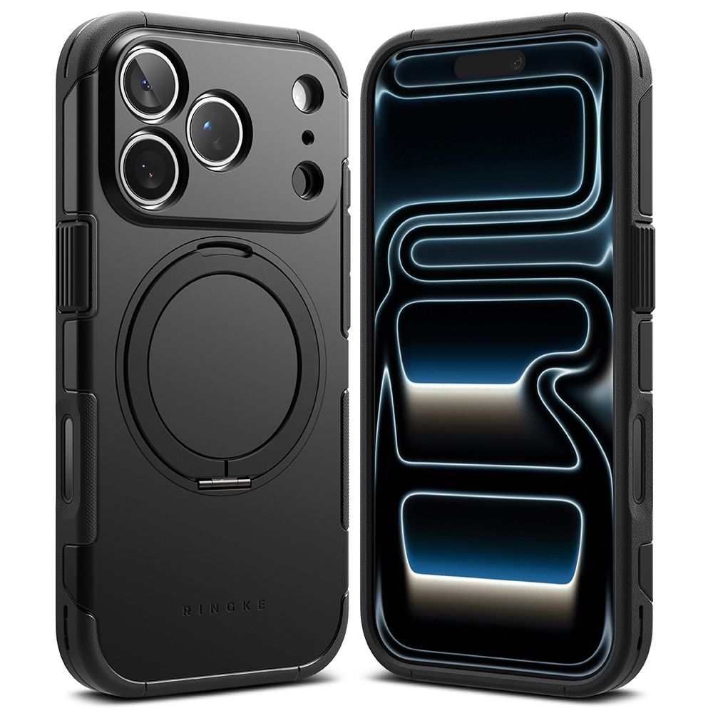Rearth Apple iPhone 18 Pro/17 Pro (Ringke Alles) 磁吸立架保護殼